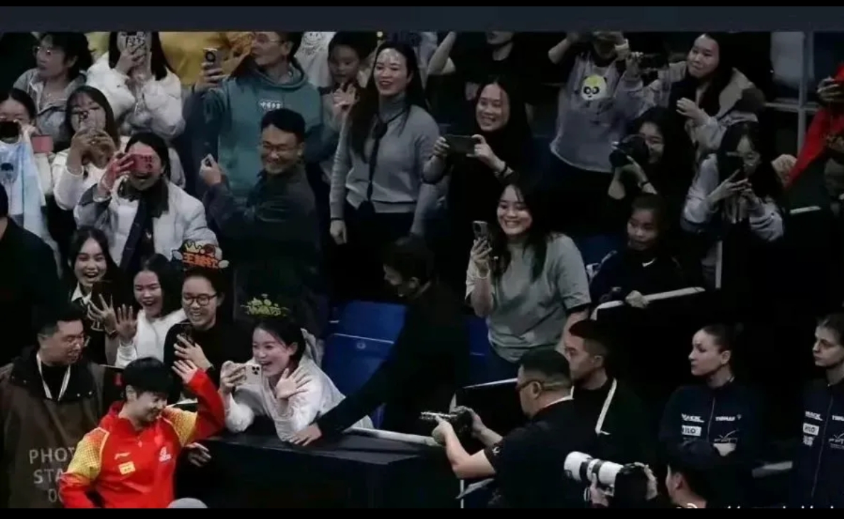 观众热情欢呼，见证选手力争上游